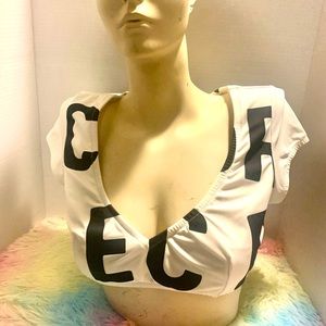 Victoria Secret Stretch Sports Bra Crop Shirt Athletic Top